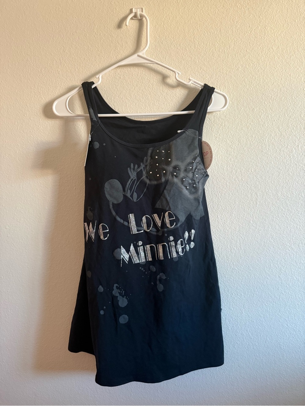 Disney Black Girls' One-Piece Swim Dress with Minnie Graphic